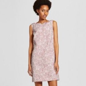Victoria Beckham Pink Midi Dress